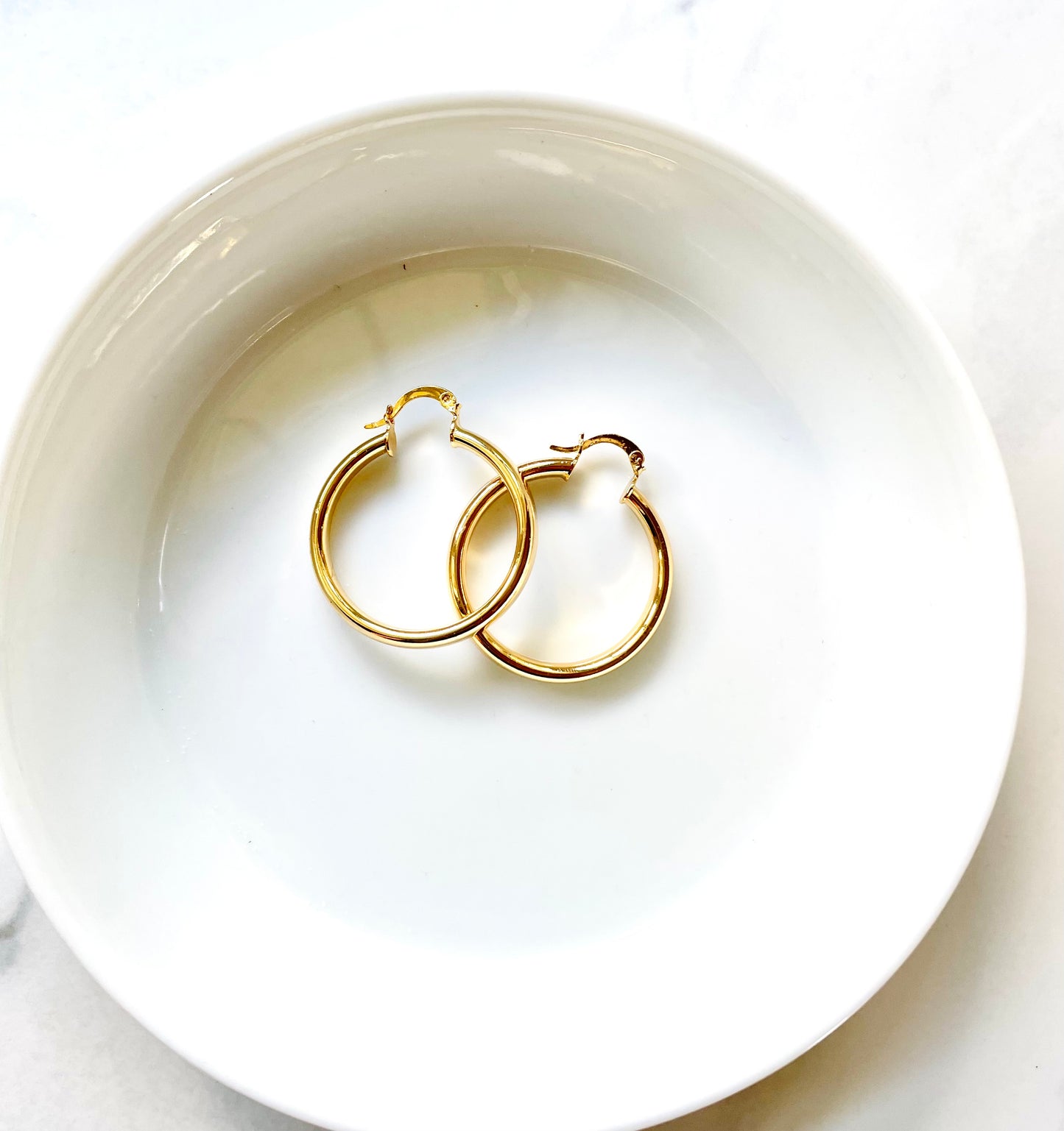 Hoop earrings