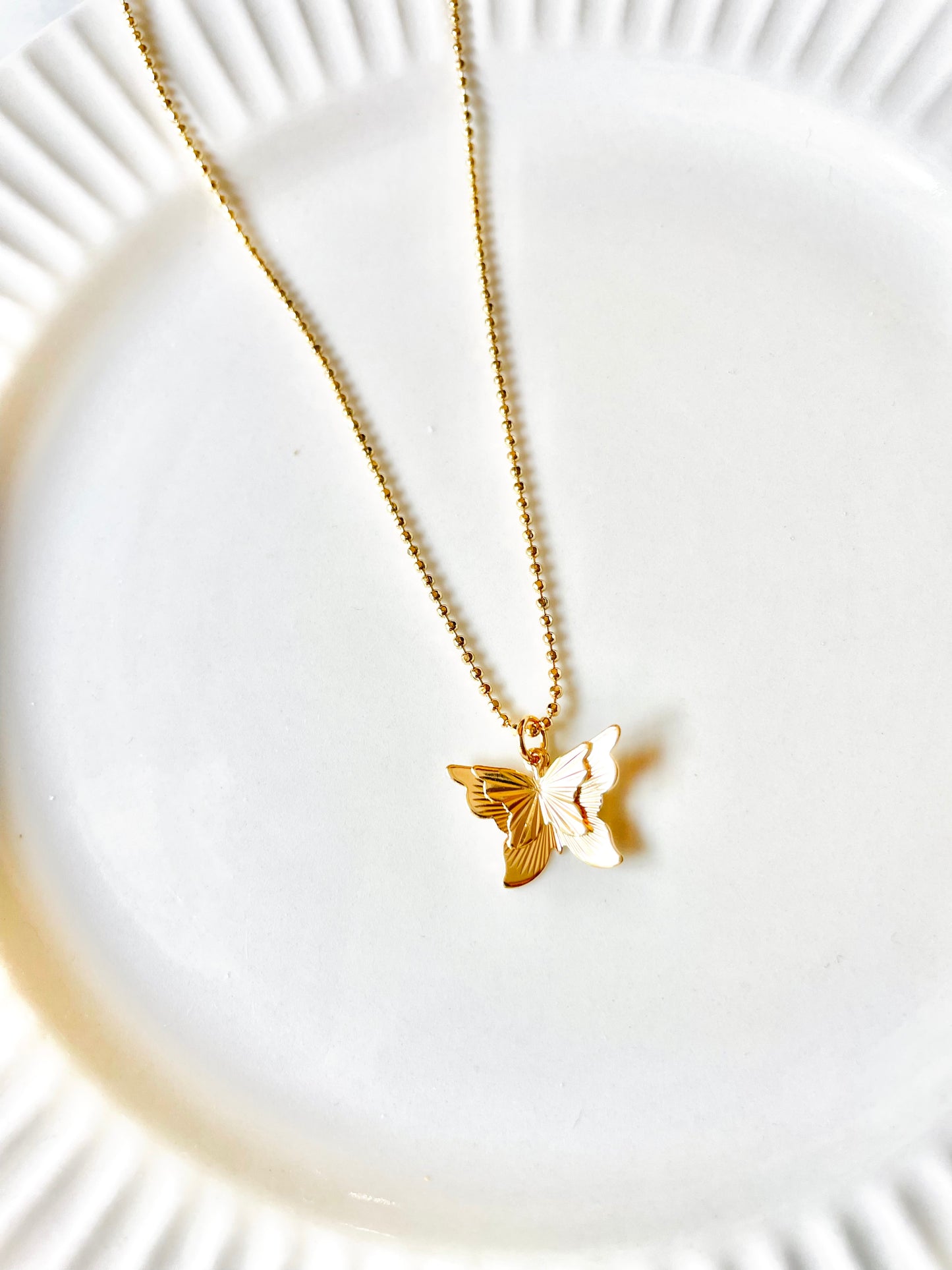 Butterfly necklace