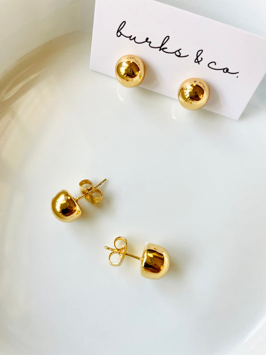 Flat back ball studs