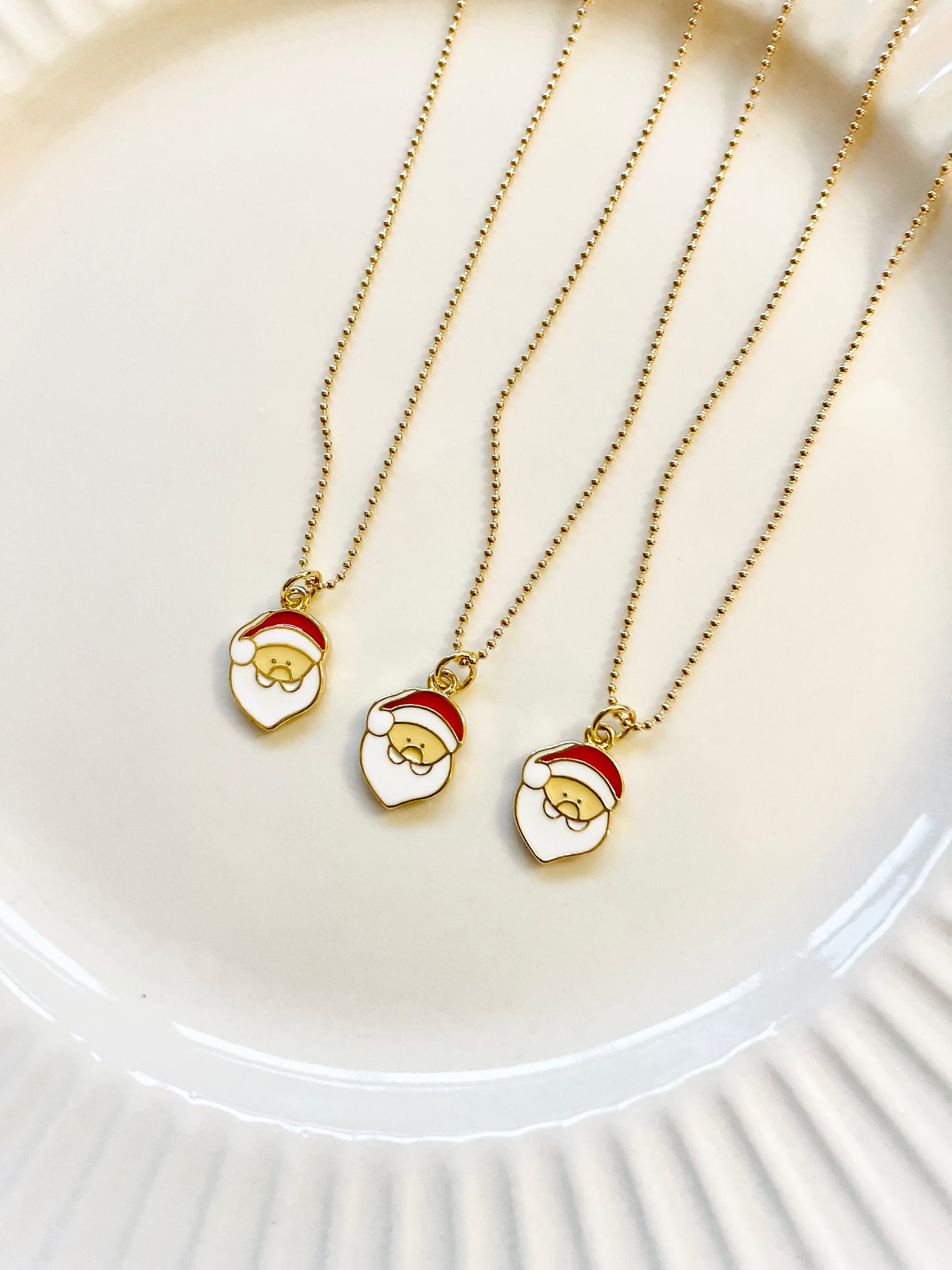 Santa necklace