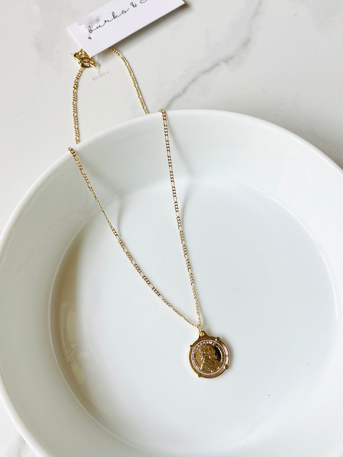 Coin necklace