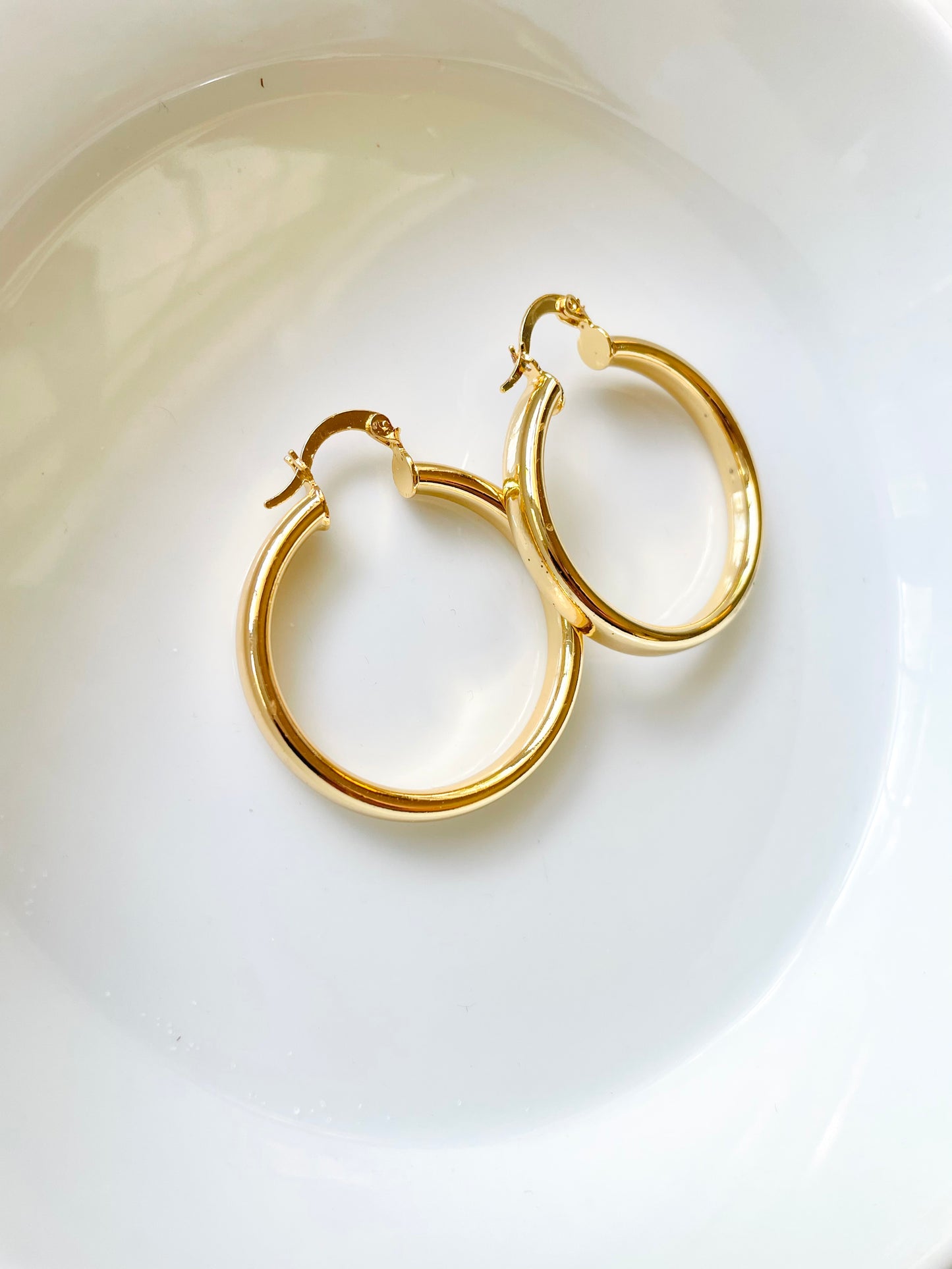 Hoop earrings