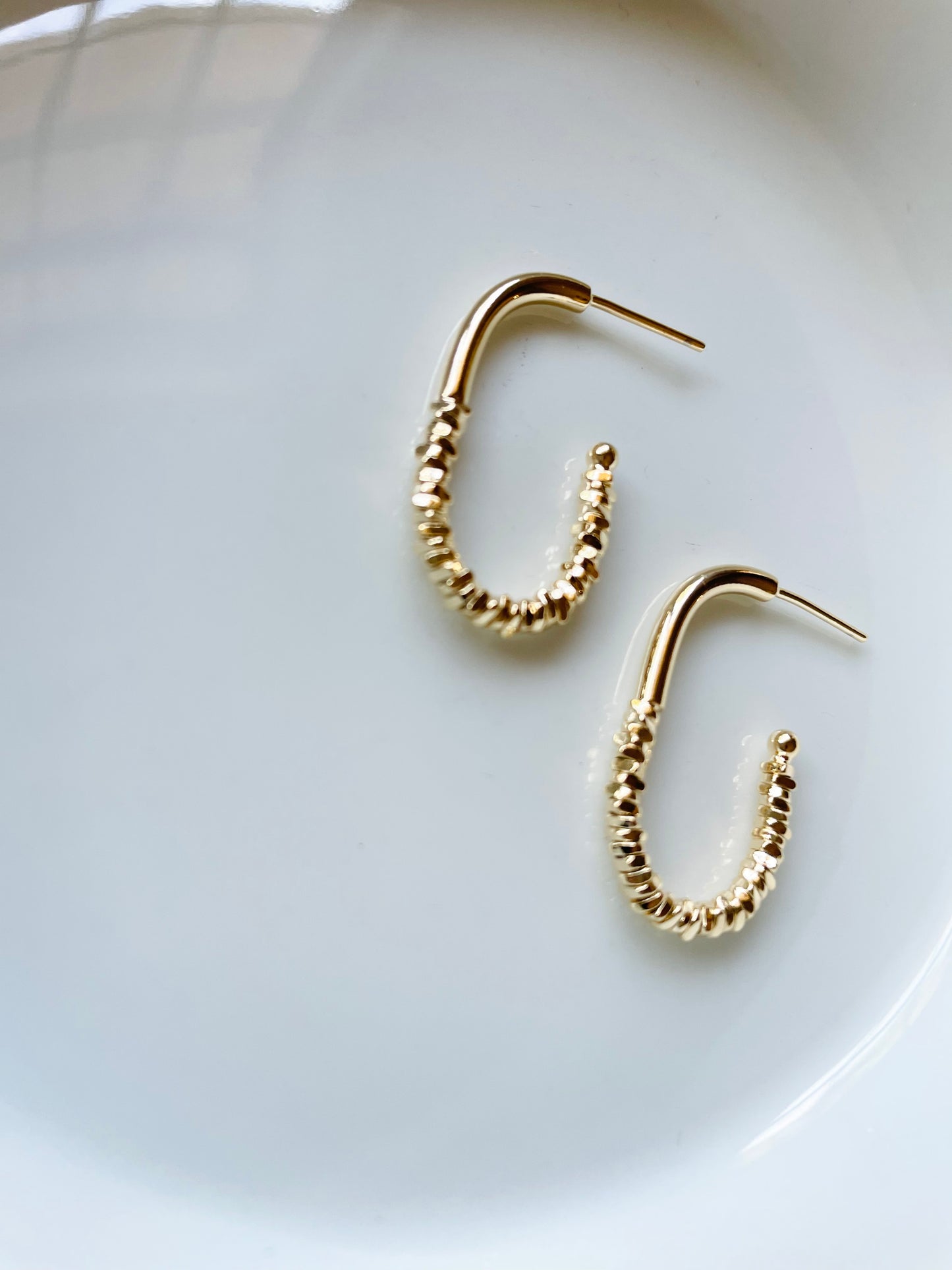 Nugget half hoops