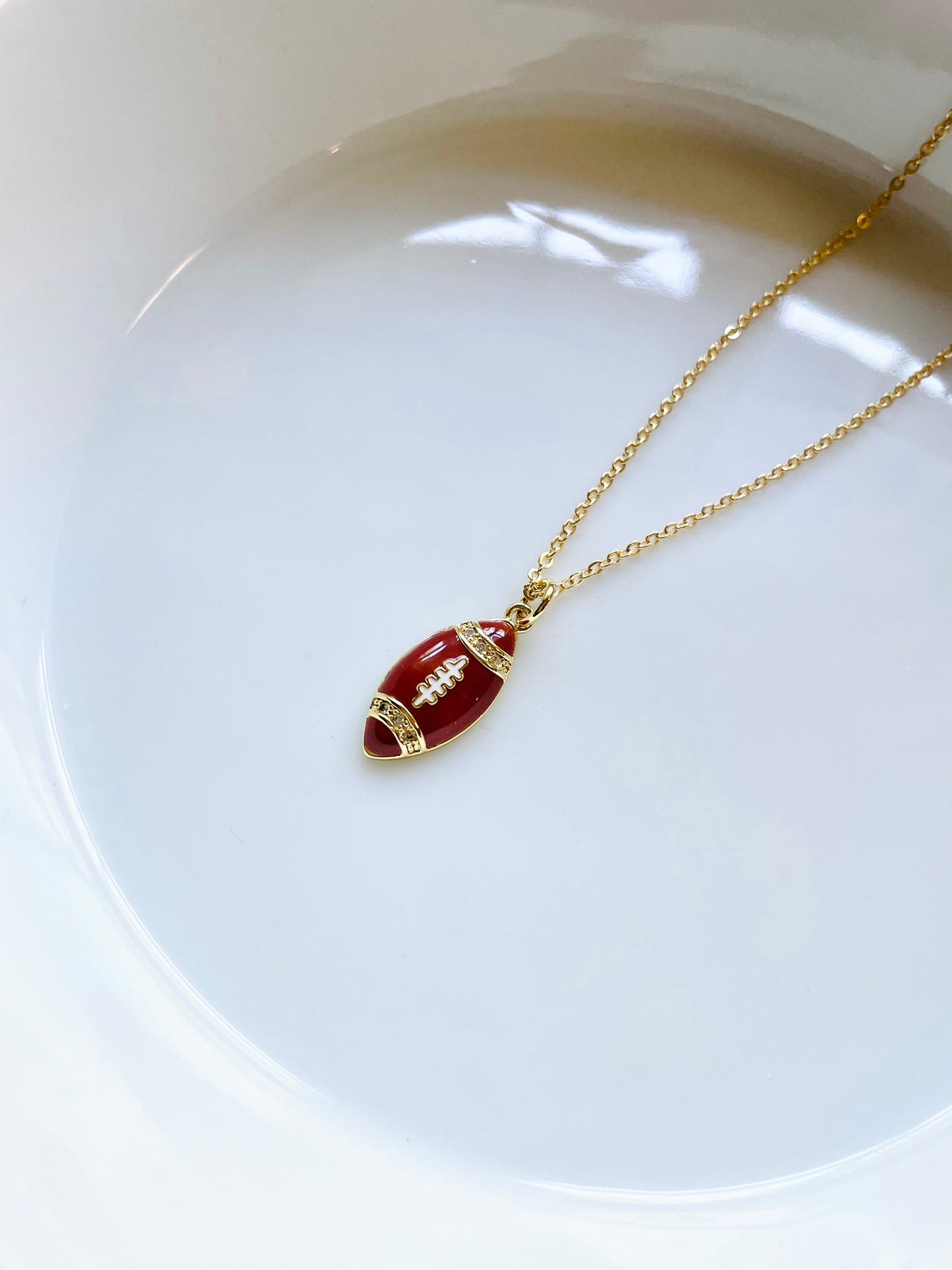 Football necklace