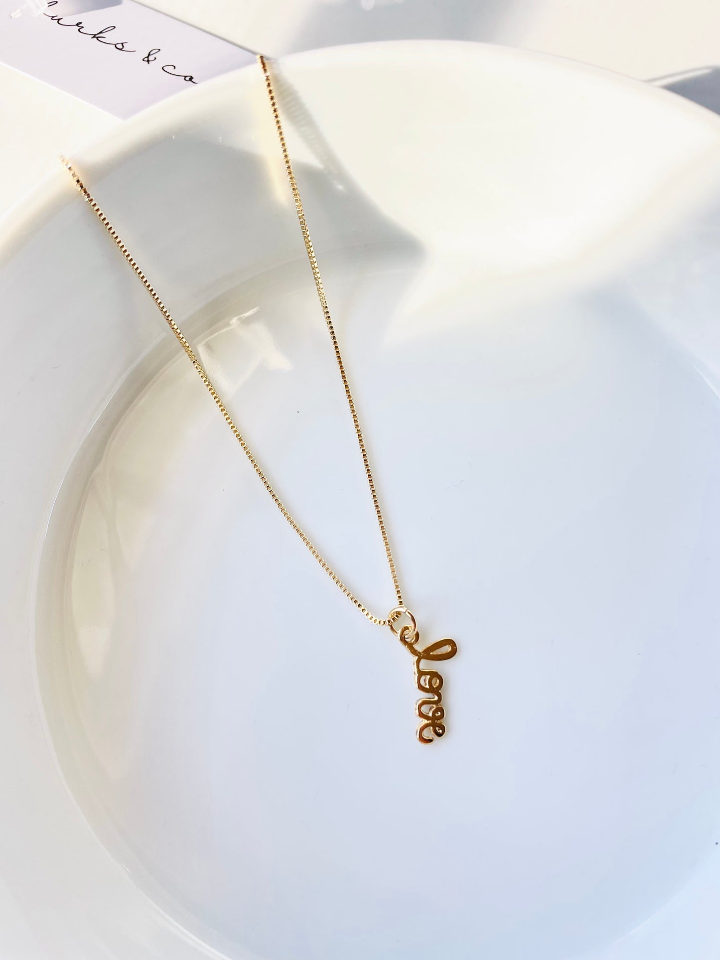 Love necklace