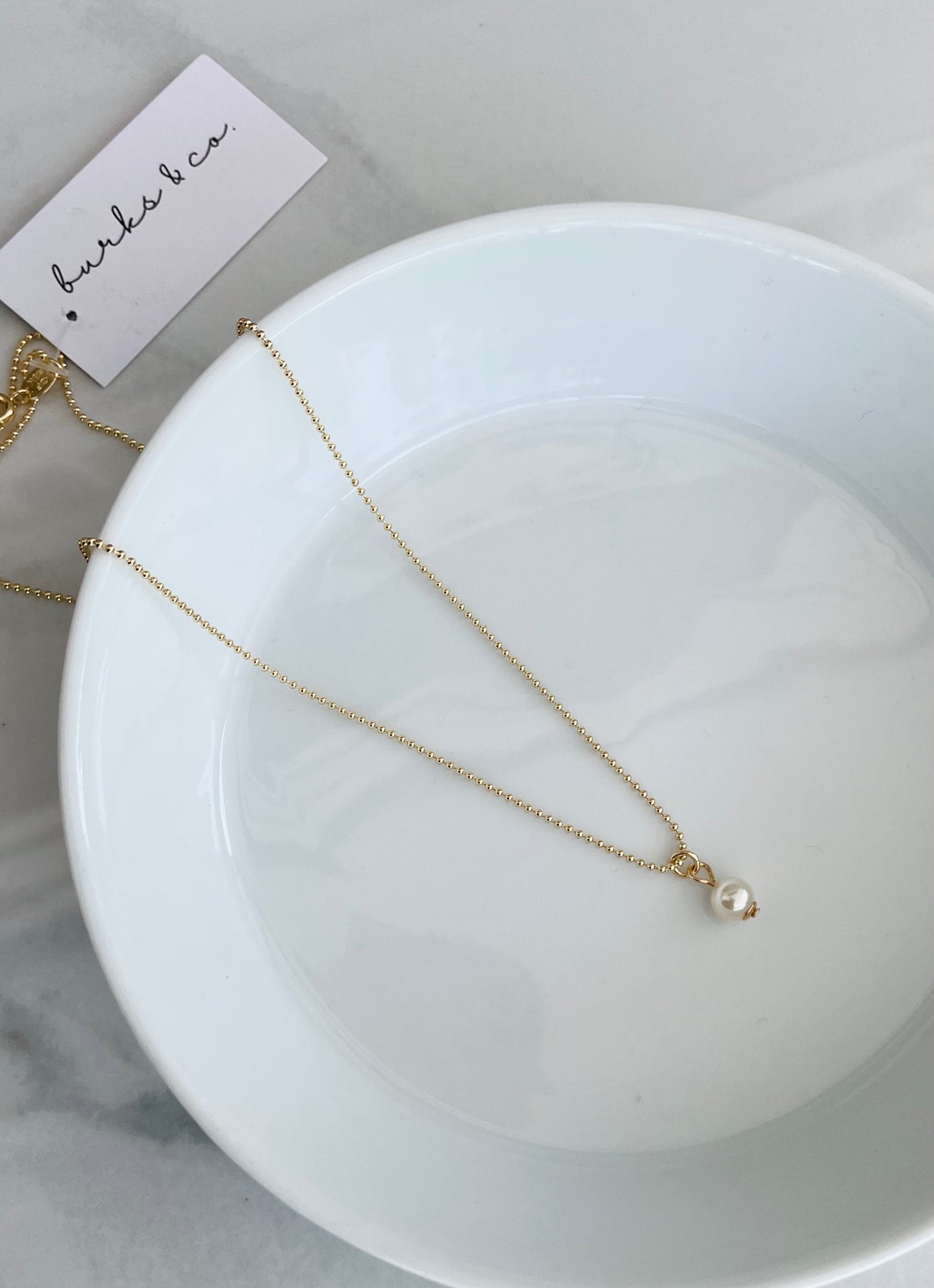 Pearl necklace