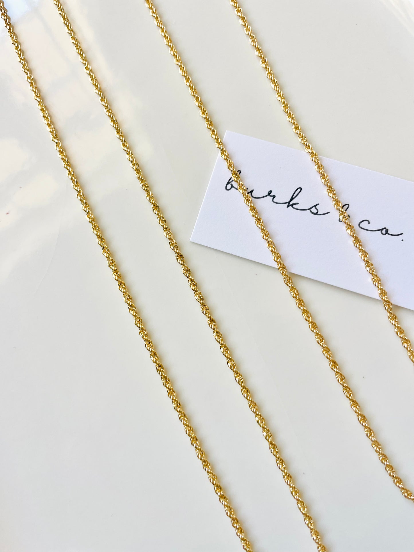 Rope chain
