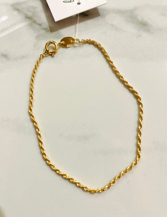 Rope bracelet