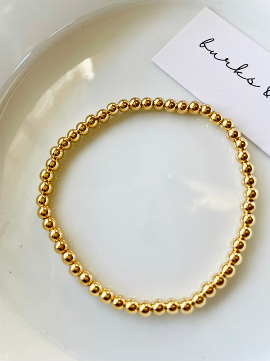 Beaded stretch bracelet
